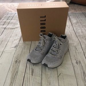 Nobull Cool Grey Knit Runner-Womens 9/Mens 7.5